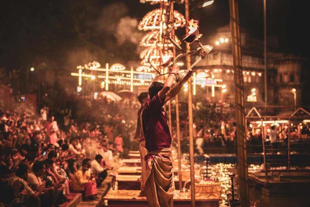 Ganga Aarti at Parmarth Niketan