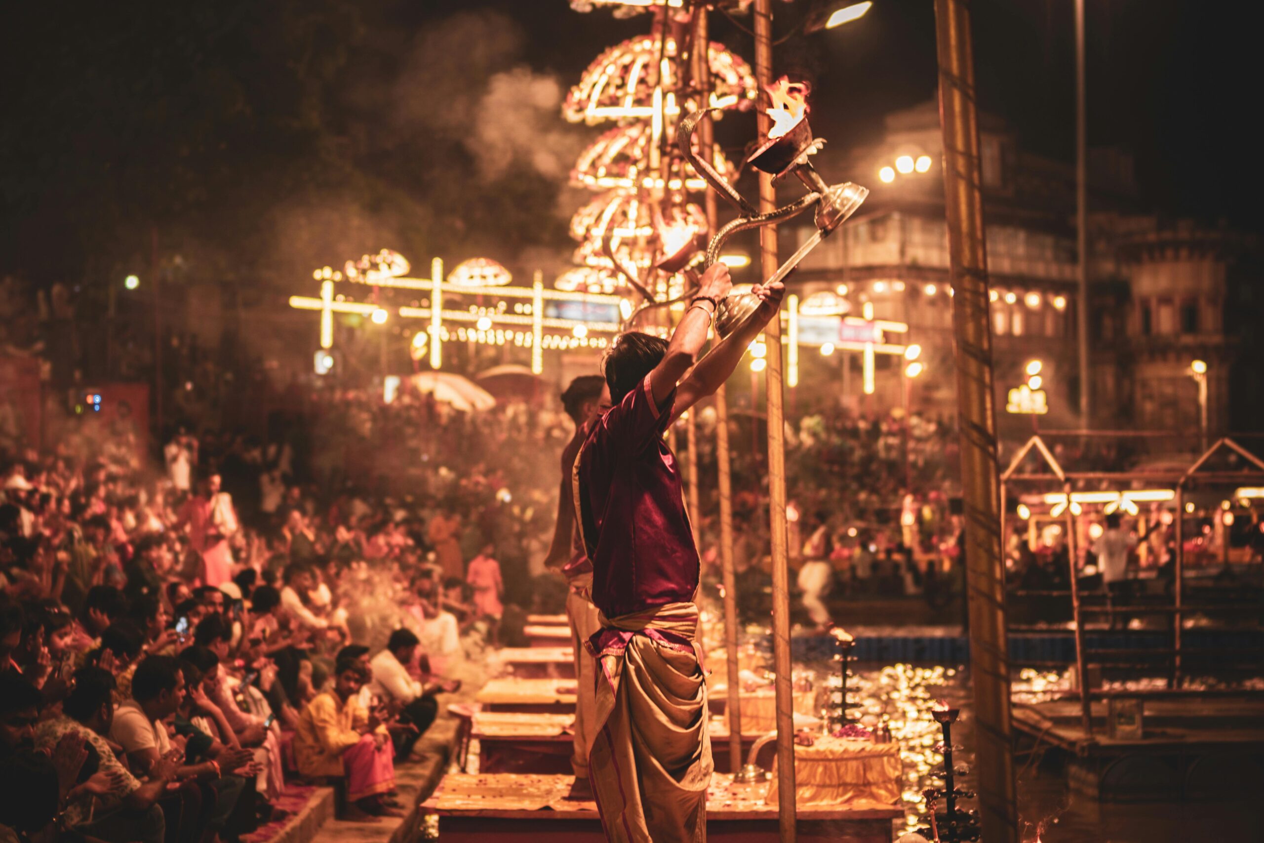 Ganga Aarti at Parmarth Niketan